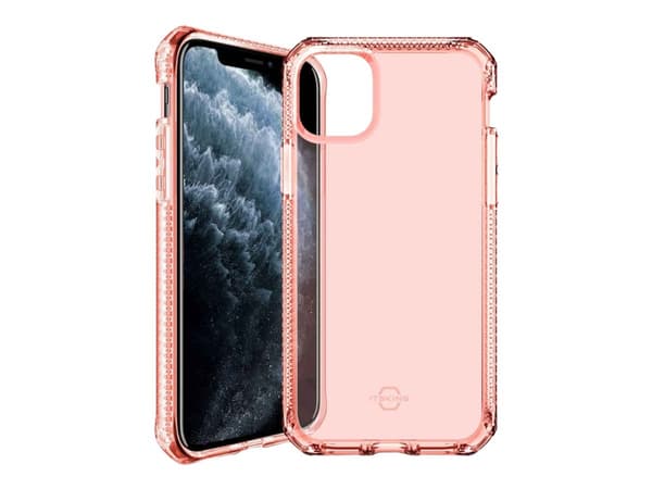ITSKINS Spectrum Clear - Baksidedeksel for mobiltelefon - Impacthane - Korall - for Apple iPhone 11 Pro Max, XS Max