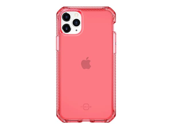 ITSKINS Spectrum Clear - Baksidedeksel for mobiltelefon - Impacthane - Korall - for Apple iPhone 11 Pro Max, XS Max