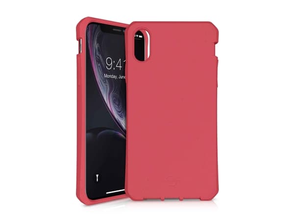 ITSKINS FERONIABIO // TERRA - Laukunsuojus matkapuhelimelle - Impactane Bio - rød - 6.1" - Apple iPhone XR:lle
