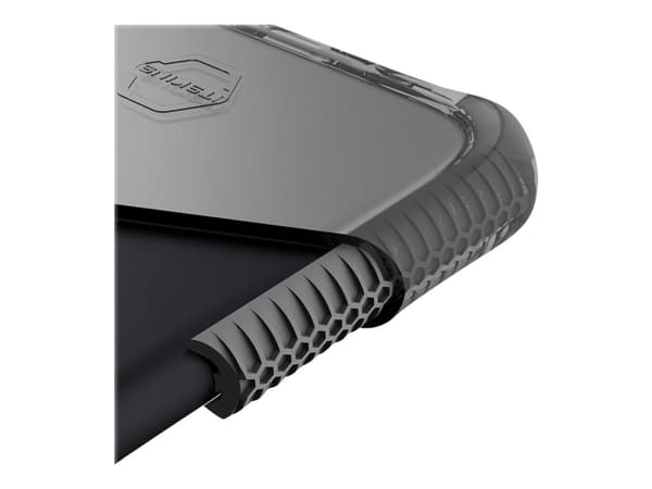 ITSKINS Supreme // Clear - Baksidesskydd för mobiltelefon - TPE, termoplastisk polyuretan (TPU) - ljusgrå - för Apple iPhone 6 Plus, 6s Plus, 7 Plus,