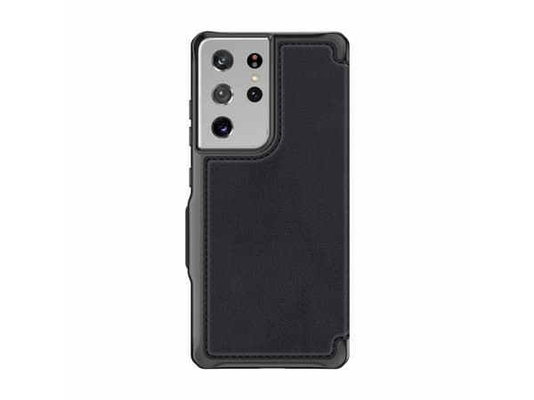 ITSKINS HYBRID // FOLIO, Folio, Samsung, Galaxy S21 Ultra, Sort