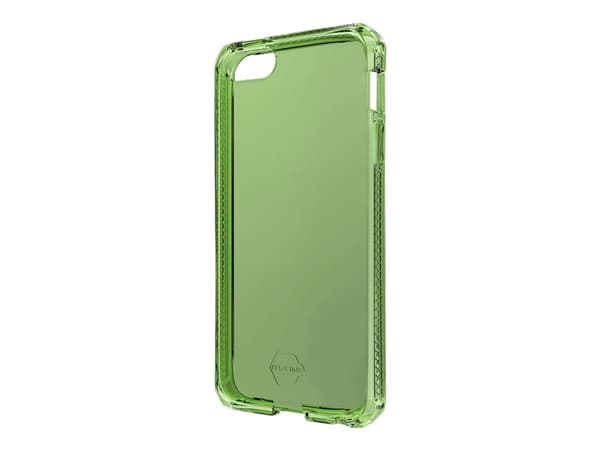 ITSKINS Spectrum Clear Antimicrobial - Baksidedeksel for mobiltelefon - termoplast-polyuretan (TPU), Impacthane - kaki - for Apple iPhone 6 Plus, 6s