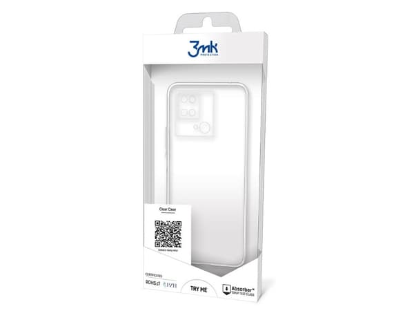 3MK 5903108471152, Hårt fodral, Xiaomi, Redmi 10C, 17 cm (6.71"), Transparent