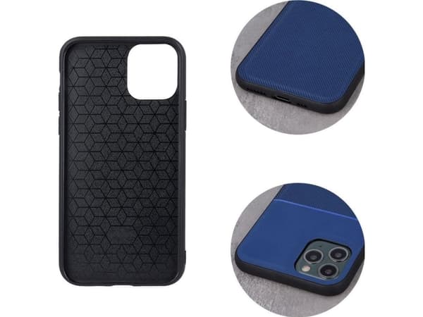 TelForceOne TelForceOne Elegance deksel for iPhone 12 / iPhone 12 Pro 6.1" marineblå