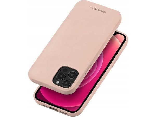 Merkury Etui SF JELLY CASE IPHONE 14 PRO MAX (6.7), pudrowy róż