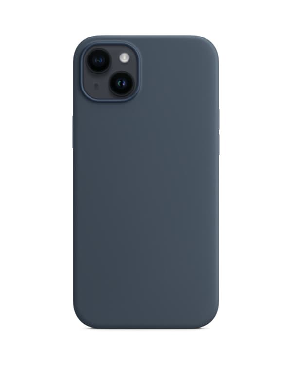 Silicone Case for iPhone 14 Plus Premium Blue Jay