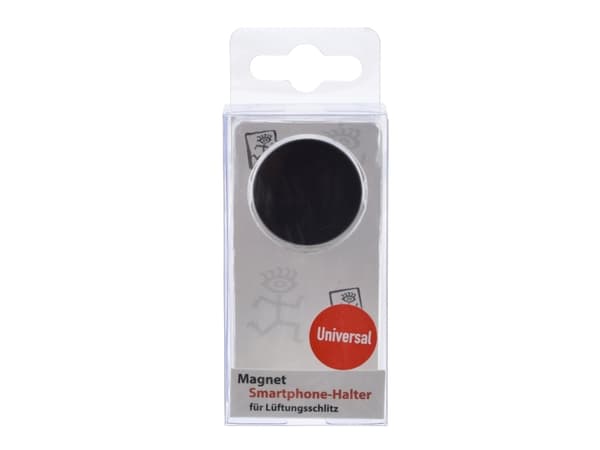 2GO MINI MAG, Mobiltelefon/smarttelefon, Navigatør, Passiv holder, Bil, Sort, Hvit