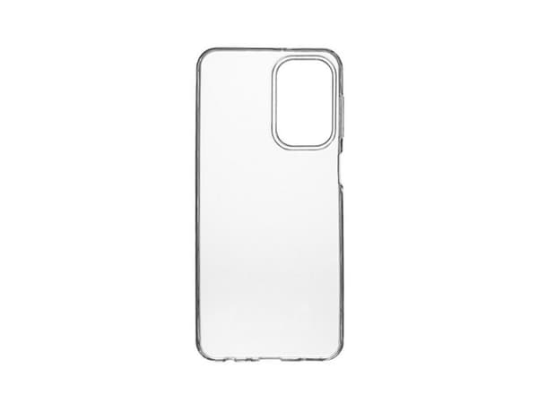 eSTUFF - Baksidesskydd för mobiltelefon - termoplastisk polyuretan (TPU) - klar - för Samsung Galaxy A23 5G