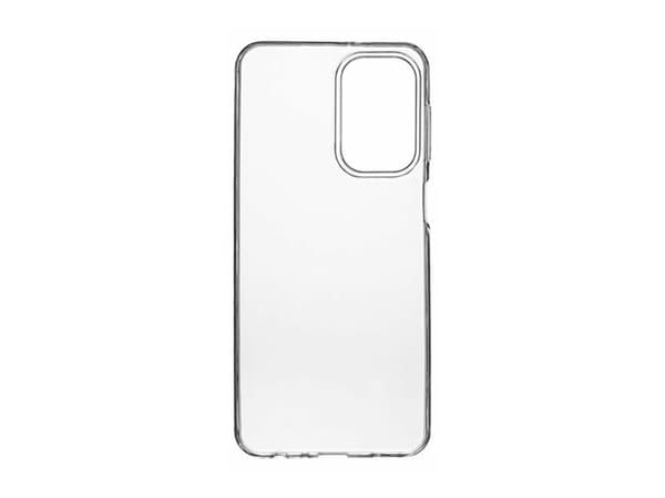 eSTUFF - Baksidesskydd för mobiltelefon - termoplastisk polyuretan (TPU) - klar - för Samsung Galaxy A23 5G