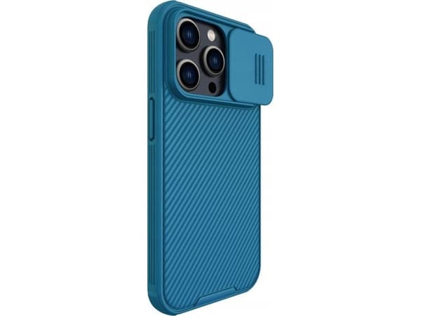 Nillkin CamShield Pro Magnetic Case iPhone 14 Pro Max Cover Camera Protector Blå (med MagSafe)
