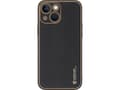 Miniatyrbilde 1 av 5: Dux Ducis Yolo iPhone 14 Plus-deksel, elegant svart økologisk skinndeksel