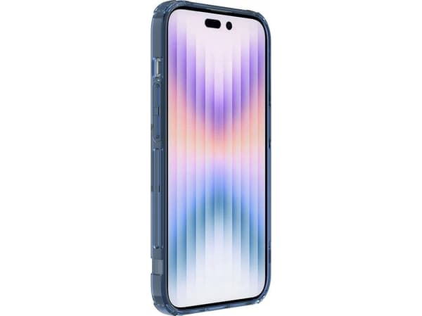 Nillkin Nature Pro iPhone 14 Pro Max panssaroitu suojakotelo sininen