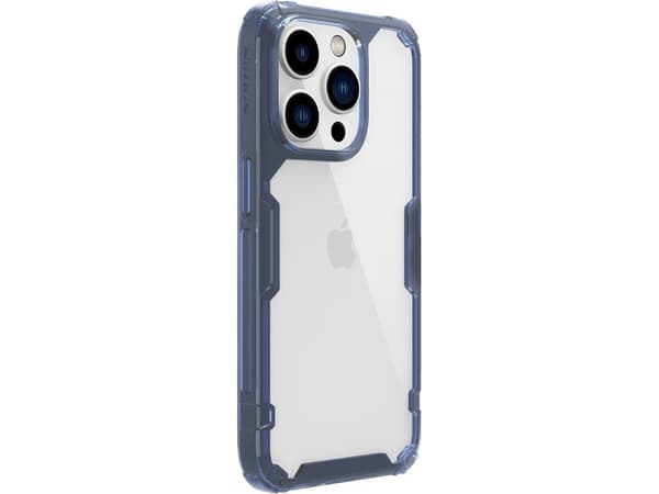 Nillkin Nature Pro iPhone 14 Pro Max panssaroitu suojakotelo sininen