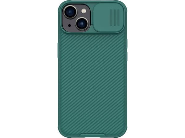 Nillkin CamShield Pro-deksel iPhone 14 Plus pansret deksel Kamerabeskytter Grønn