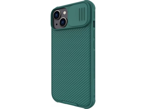 Nillkin CamShield Pro-deksel iPhone 14 Plus pansret deksel Kamerabeskytter Grønn