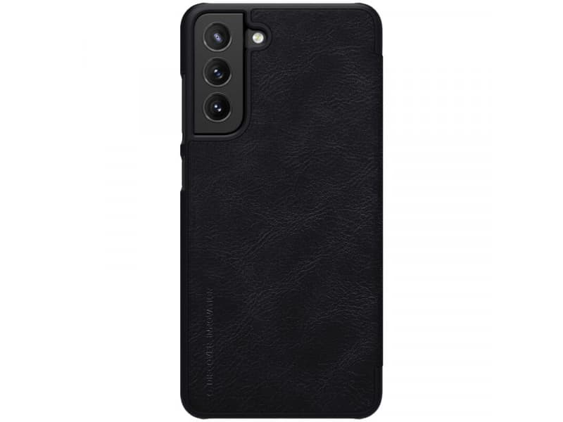Etui Qin Leather Samsung Galaxy S21 FE 2021 svart