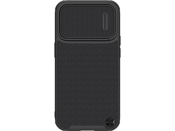 Nillkin Textured S-deksel iPhone 14 Pro Max-deksel med kameradeksel svart