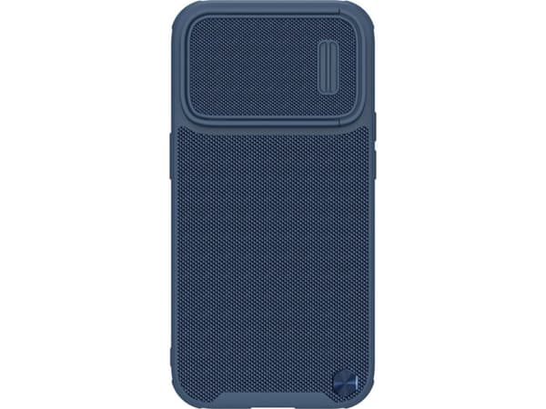 Nillkin Textured S Case iPhone 14 Pro Max panssaroitu kotelo, jossa on kamerasuoja sininen