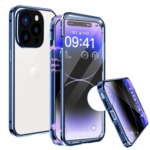 Praktiskt Magnetiskt Dubbel Skal - iPhone 14 Pro Max