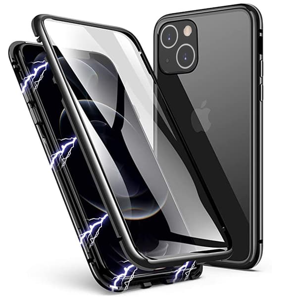 iPhone 14 Plus - Stilsäkert Magnetiskt Dubbelsidigt Skal