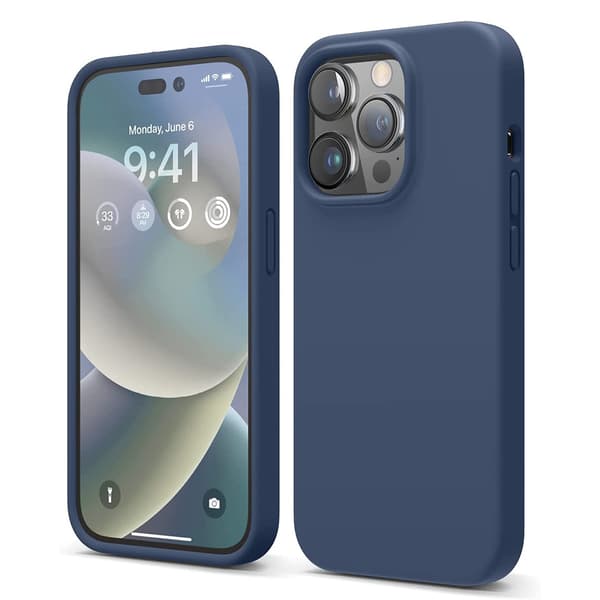 iPhone 14 Pro Max - Stilsäkert Skyddande Floveme Skal