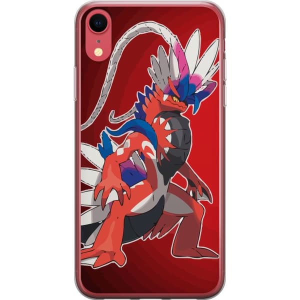 Apple iPhone XR Genomskinligt Skal Pokémon: Scarlet