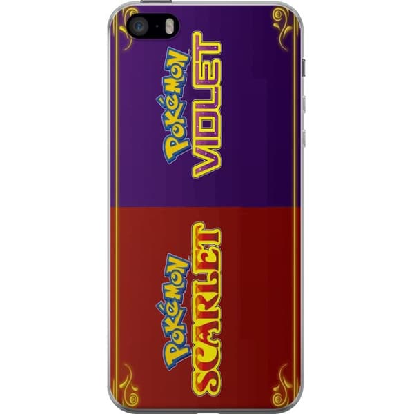 Apple iPhone SE (2016) Läpinäkyvä kuori Pokémon: Scarlet And Violet