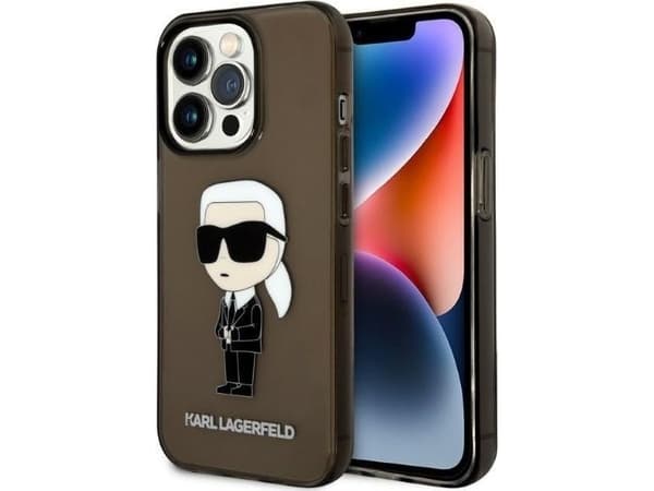 Karl Lagerfeld IML NFT Ikonik - iPhone 14 Pro Max-deksel (svart)