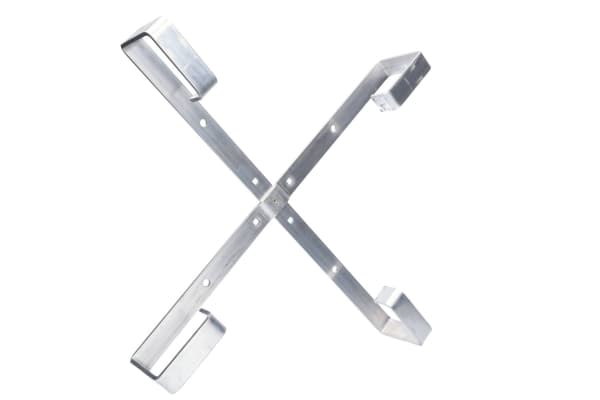 Extralink FOUR ARMS FRAME 600X600X100, Kaapelinpidike, Seinä, Alumiini, Alumiini