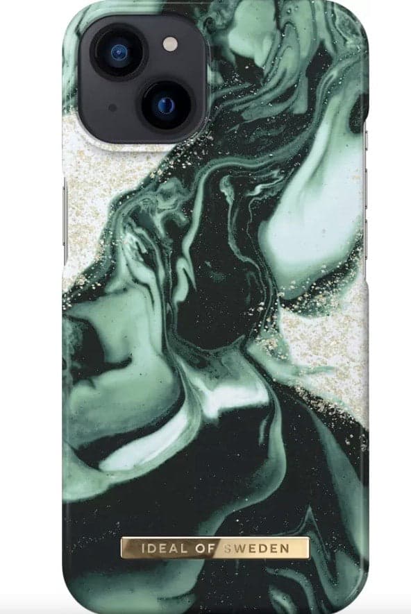 Golden Olive Marble iPhone 13 - iDeal of Sweden