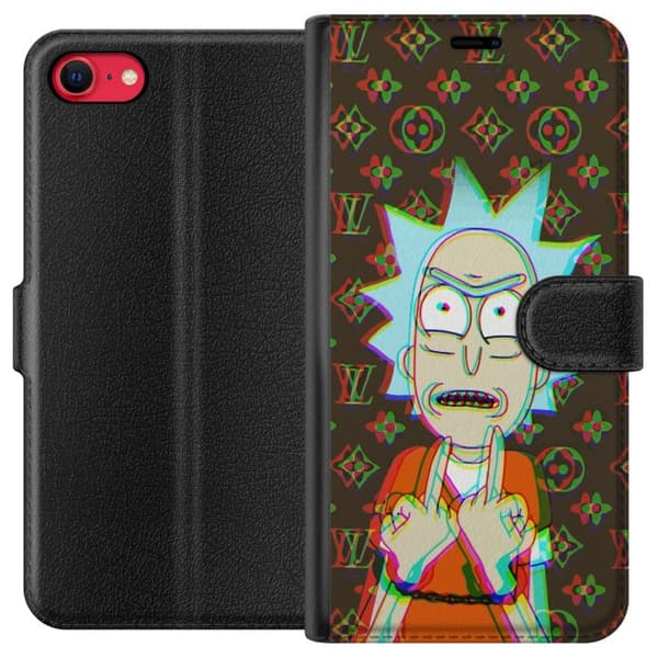 Apple iPhone 8 Tegnebogsetui Pickle Rick
