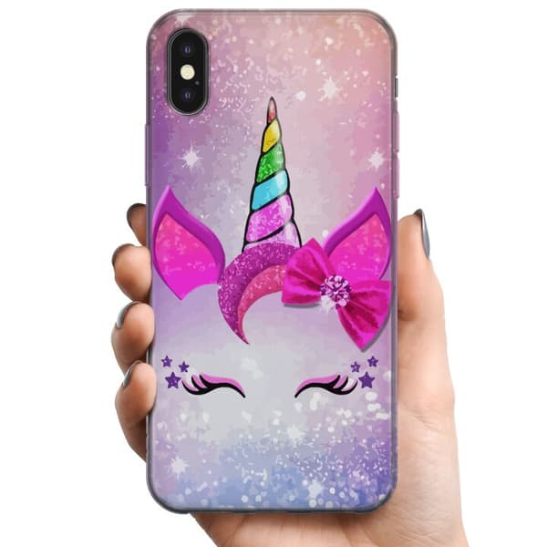 Apple iPhone X TPU Mobildeksel Enhorn