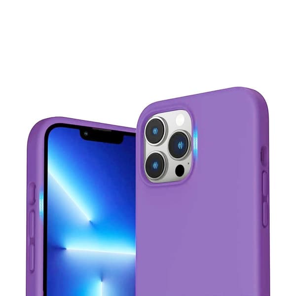 iPhone 14 Pro Silikonskal Rvelon - Lila