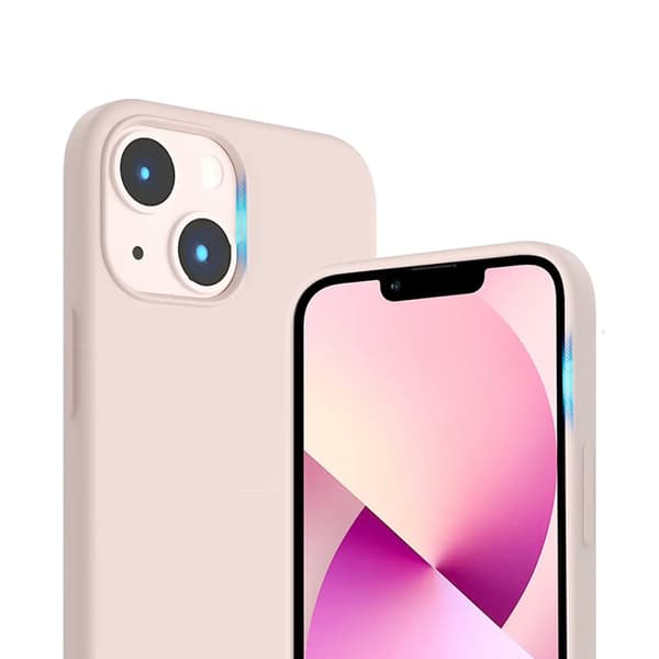 iPhone 14 Silikonskal Rvelon - Sand Rosa