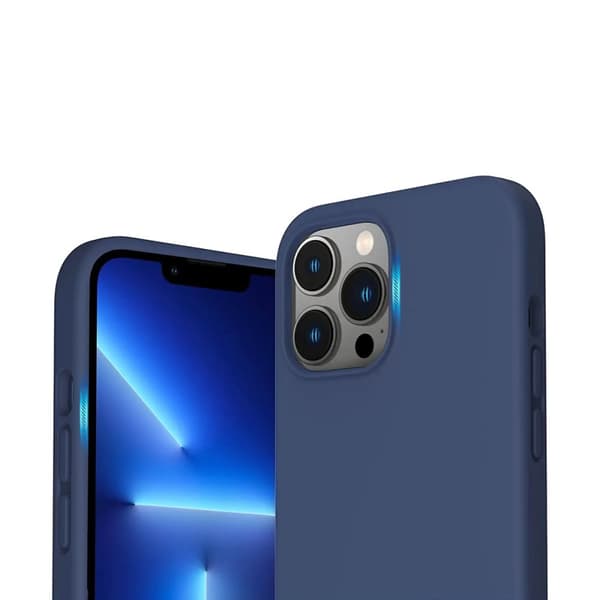 iPhone 14 Pro Silikonskal Rvelon - Blå