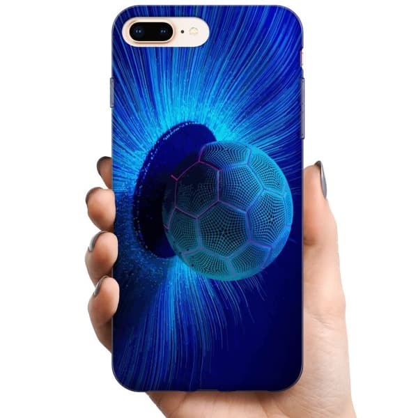 Apple iPhone 8 Plus TPU Mobilcover Fotboll