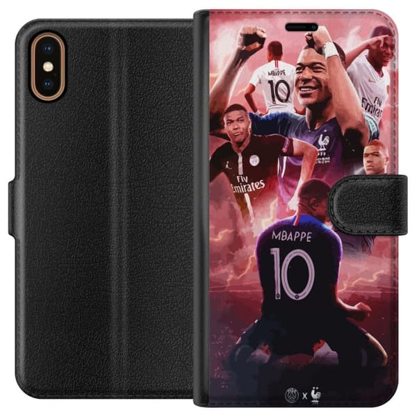 Apple iPhone X Plånboksfodral Kylian Mbappé