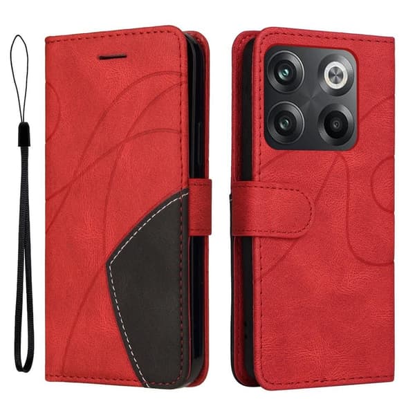 Til OnePlus 10T/Ace Pro KT-serien-1 Dobbeltfarvet Rød