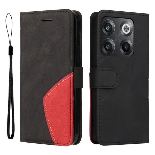 Til OnePlus 10T/Ace Pro KT Series-1 Dobbeltfarve - Sort