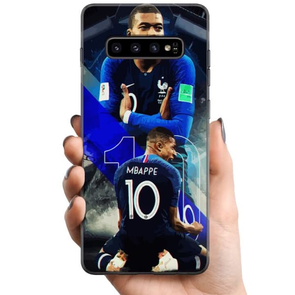 Samsung Galaxy S10+ TPU Mobilskal Kylian Mbappé