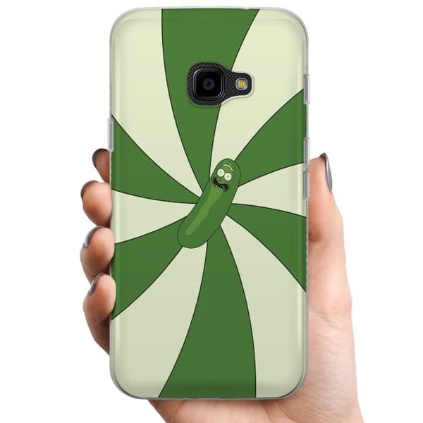 Samsung Galaxy Xcover 4 TPU Mobilcover Pickle Rick