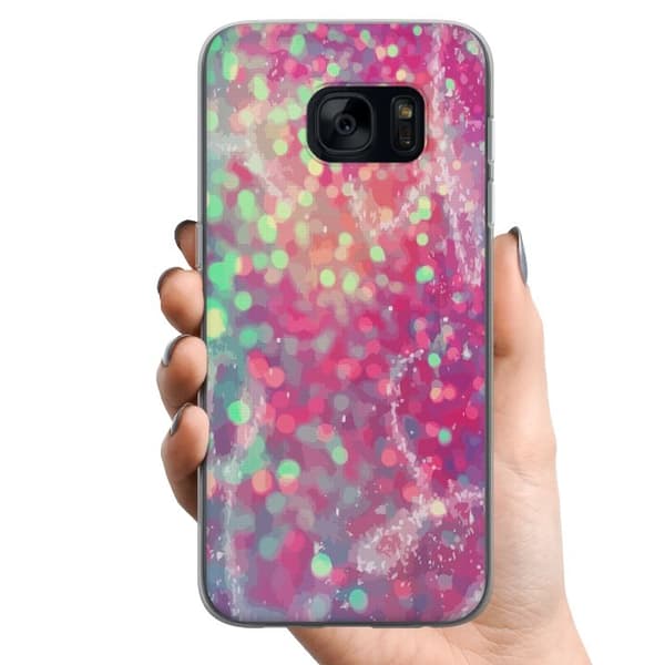 Samsung Galaxy S7 TPU Mobildeksel Glitre