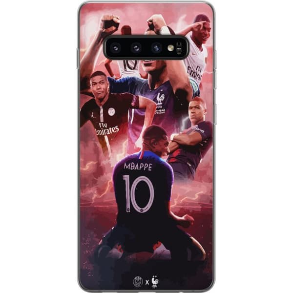 Samsung Galaxy S10 Deksel / Mobildeksel - Kylian Mbappé