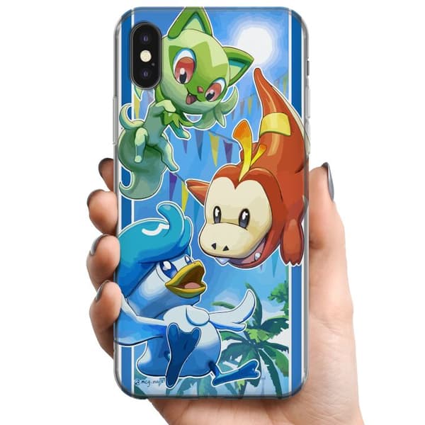 Apple iPhone XS TPU Mobildeksel Pokemon Team