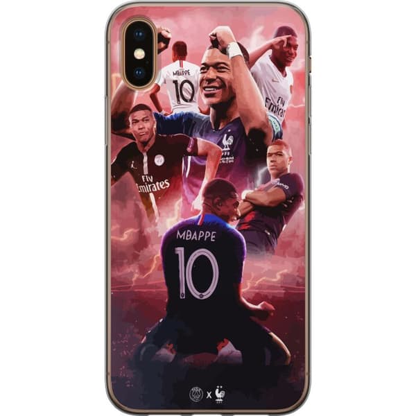 Apple iPhone XS Deksel / Mobildeksel - Kylian Mbappé