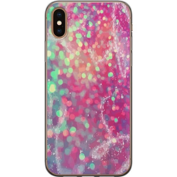Apple iPhone XS Kuori / Matkapuhelimen kuori - Kimalteleva