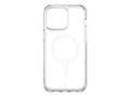 Miniatyrbilde 1 av 5: ITSKINS HYBRID_R // CLEAR - Baksidedeksel for mobiltelefon - robust - MagSafe-kompatibel - MagSafe-samsvar - 100 % resirkulert materiale - gjennomsik