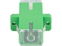 SM SC/APC SIMPLEX FIBEROPTISK ADAPTER KLAR LOCK 25ST LANBERG