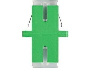 SM SC/APC SIMPLEX FIBEROPTISK ADAPTER KLAR LOCK 25ST LANBERG