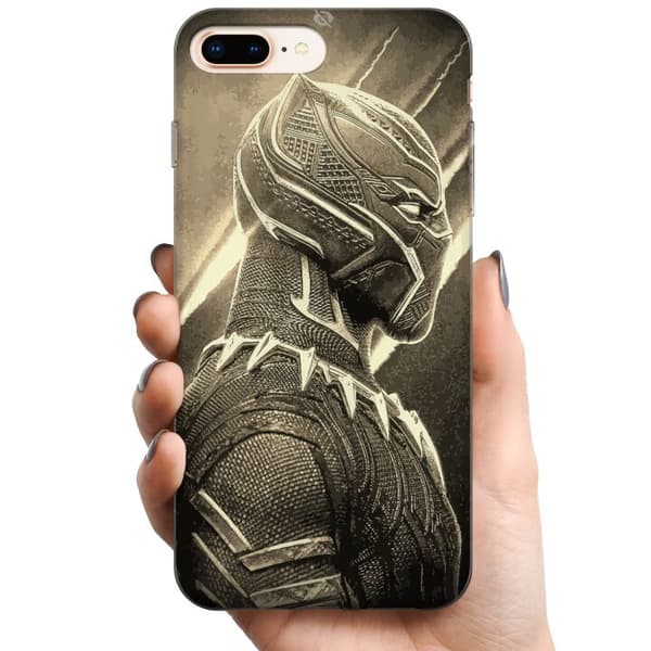Apple iPhone 8 Plus TPU Mobilcover Wakanda Forever : Black Panther